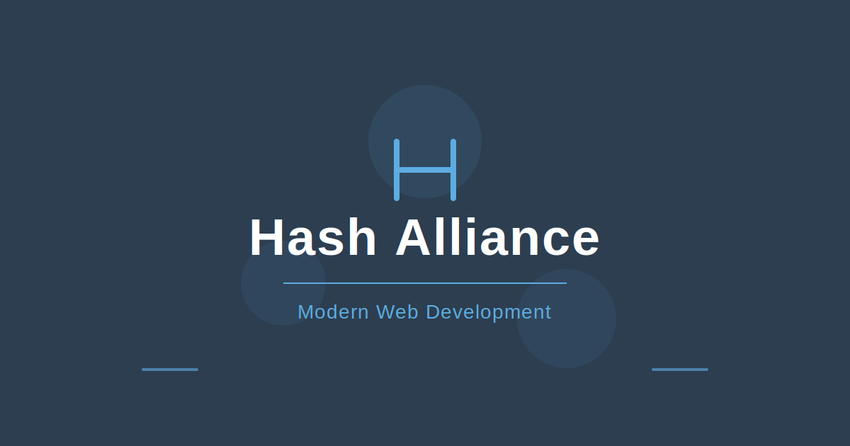 Hash Alliance - Modern Web Development Agency